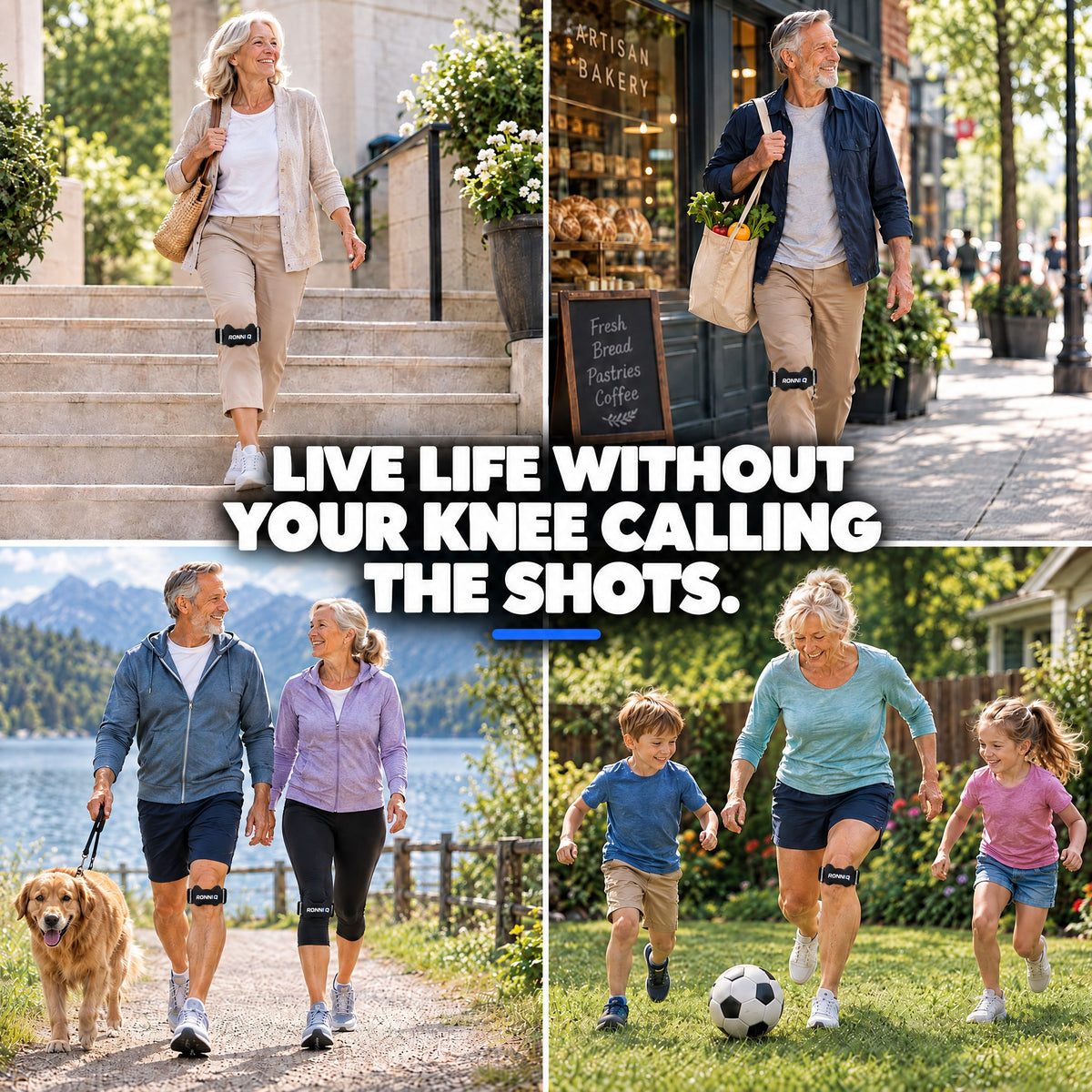 Ronniq | Support right under the kneecap